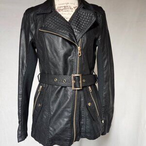 Faux Leather Jacket